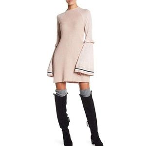 Free People Bisou Knit Mini Dress